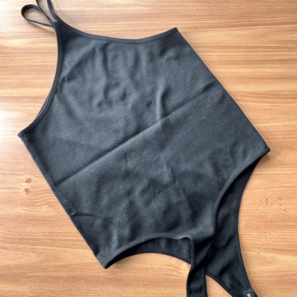 BOGO Wild Fable Black Seamless Thong Body Suit L